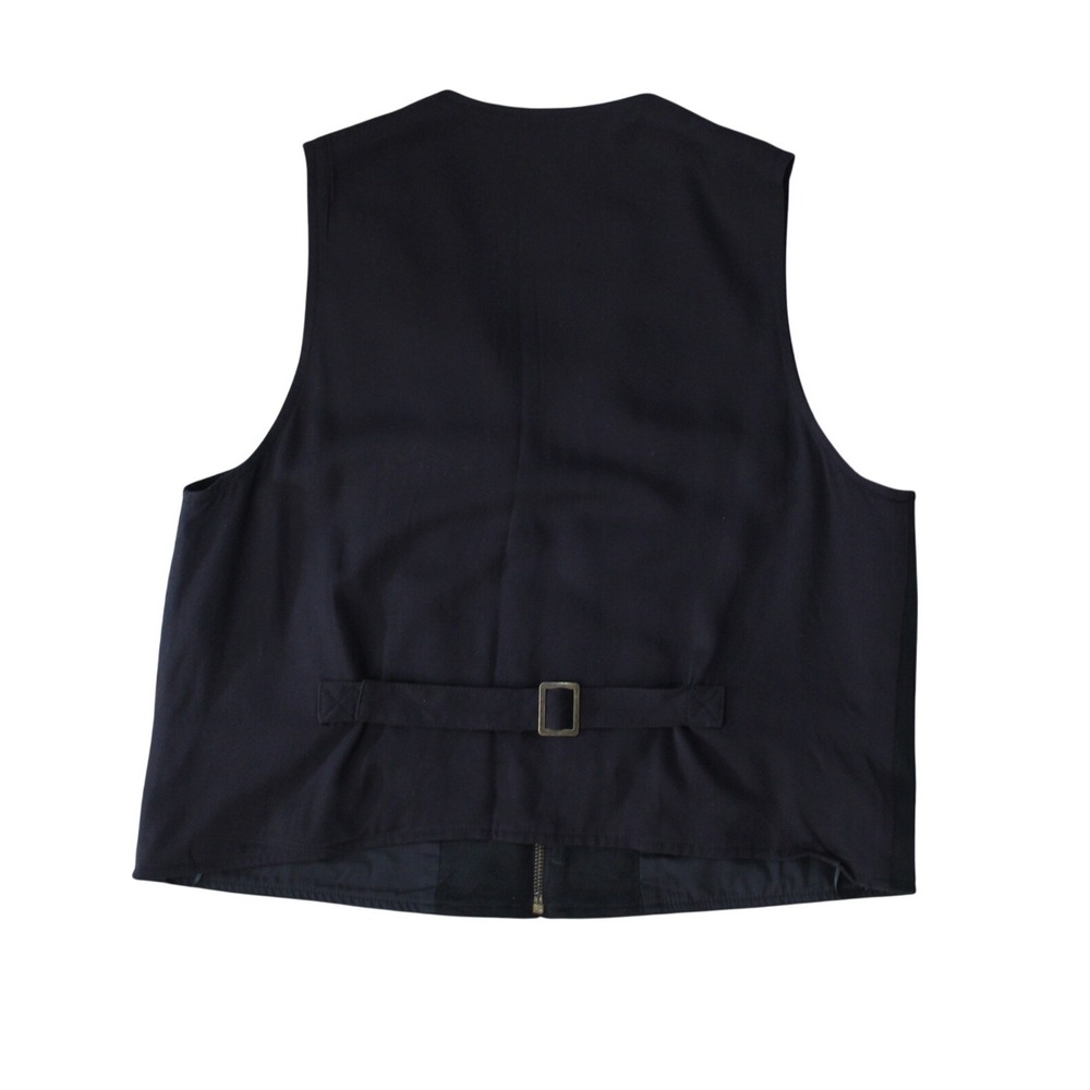 Earthbound Trading Co Faux Suede Vest Black Medium NWT